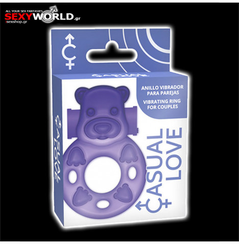 Casual Love Ring 26 Purple