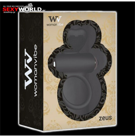 Zeus Silicone Vibrator Ring WOMANVIBE