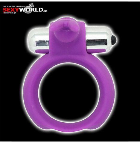Timeless Cock Ring Ears Purple TOYZ4LOVERS