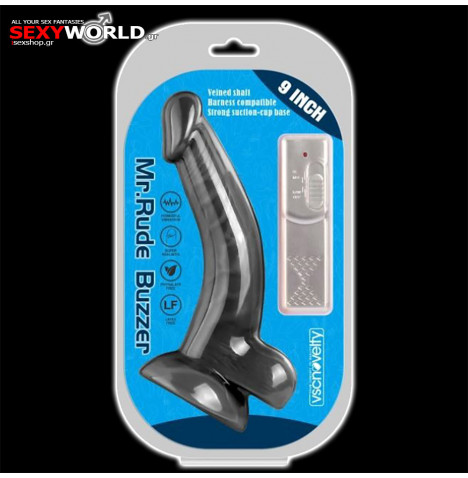 Mr. Rude Buzzer Black Vibrator 9 VSCNOVELTY