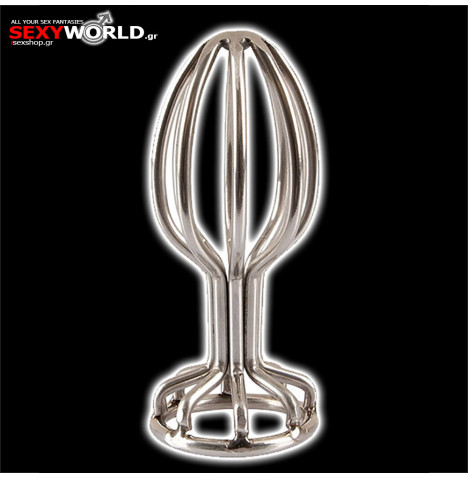 Metal Cage Butt Plug by ANOS