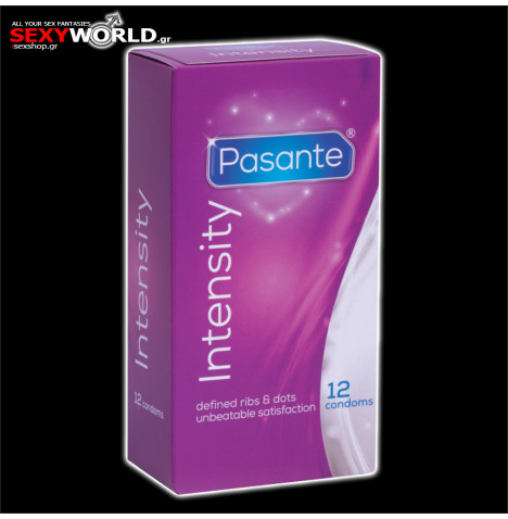 Ribs and Dots Condoms 12 pcs. PASANTE