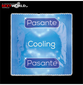 Ribbed Condoms Heat or Cold 12 pcs. PASANTE