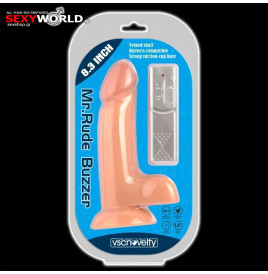 Mr. Rude Buzzer Flesh Vibrator 8.3 VSCNOVELTY