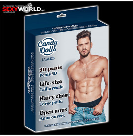 Realistic Love Doll James CANDY DOLLS