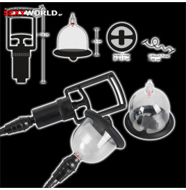 Vibrating Nipple Cups BAD KITTY
