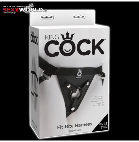 Fit-Rite Harness King Cock PIPEDREAM