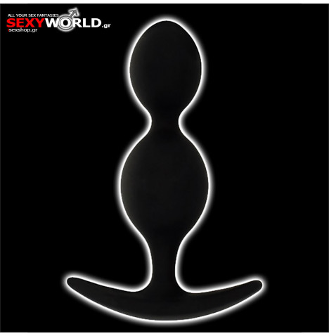 Orso Anal Plug BLACK & SILVER