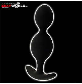 Orso Anal Plug BLACK & SILVER