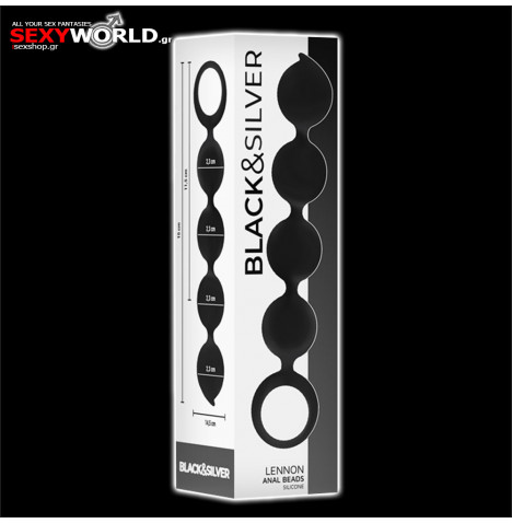 Lennon Beads BLACK & SILVER