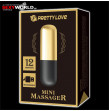 Golden Rechargeable Bullet PRETTY LOVE