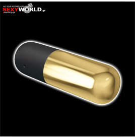 Golden Rechargeable Bullet PRETTY LOVE