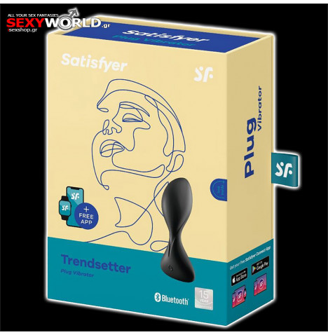 Σφήνα Πρωκτού Επαναφορτιζόμενη Trendsetter SATISFYER