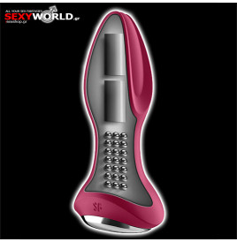 Σφήνα Πρωκτού Επαναφορτιζόμενη Rotator Plug2+ SATISFYER