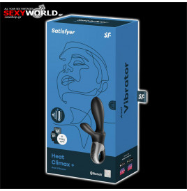Anal or Vaginal Vibrator Heat Climax+ SATISFYER