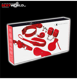 BDSM Fetish Kit Red EXPERIENCE