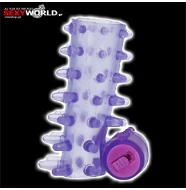 CASUAL LOVE Vibrating Ring Purple