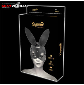 eather Mask & Bunny Ears from COQUETTE