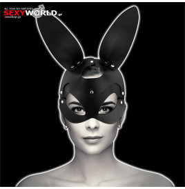 eather Mask & Bunny Ears from COQUETTE