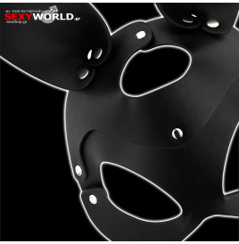 eather Mask & Bunny Ears from COQUETTE