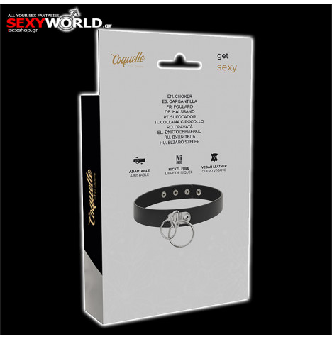 Double Ring Choker COQUETTE