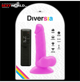 DIVERSIA Flexible Vibrating Dildo