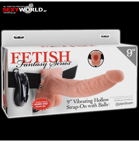Ανδρικό Ζωνάτο Δονούμενο Fetish Fantasy 9″ Pipedream
