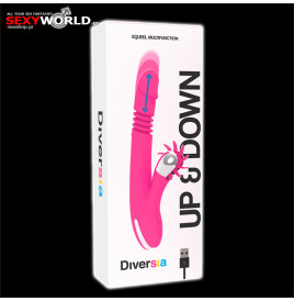Bunny Vibrator with Functions "up - down" DIVERSIA