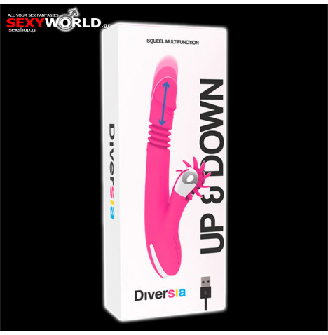 Bunny Vibrator with Functions "up - down" DIVERSIA