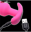 Silicone Swirl Plug with Remote Control XR PLAY HARD