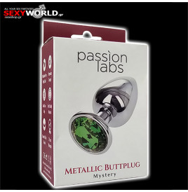Metallic Anal Plug Green Passion Labs