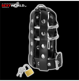 Penis Cage & Padlock DARKNESS