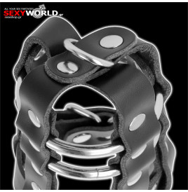 Penis Cage & Padlock DARKNESS