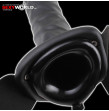 Fetish Fantasy 8" Black Hollow Strap-on Pipedream