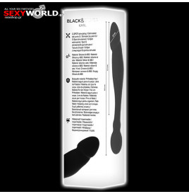 Karl G-Point Stimulating Dildo BLACK & SILVER