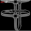 Adjustable Torso & Arm Harness FETISH SUBMISSIVE Adjustable Torso & Arm Harness FETISH SUBMISSIVE