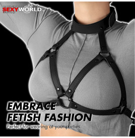 Adjustable Chest Harness FETISH SUBMISSIVE