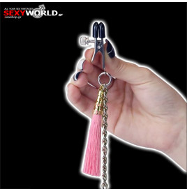 Nipple Clit Tassel Clamp with Chain LOVETOY
