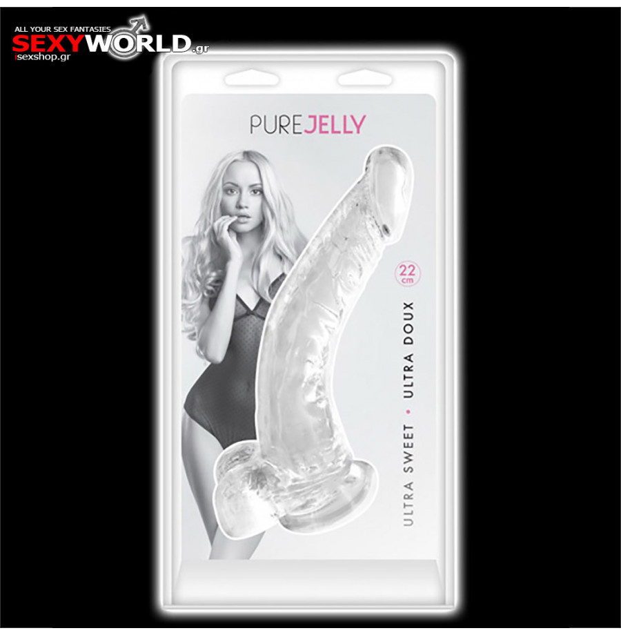 Jelly Dildo 22 Ultra Sweet PURE JELLY