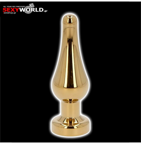 Ace of Spades Small Anal Plug Gold TOYZ4LOVERS