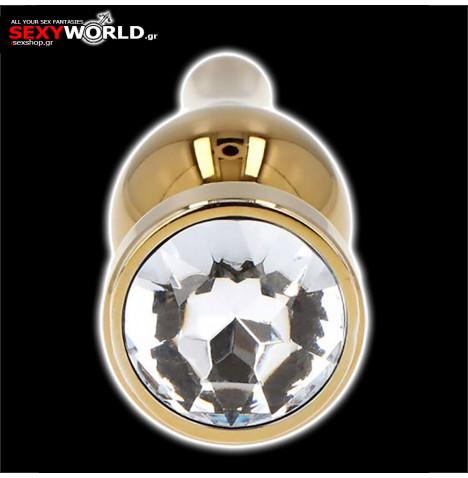Ace of Spades Small Anal Plug Gold TOYZ4LOVERS