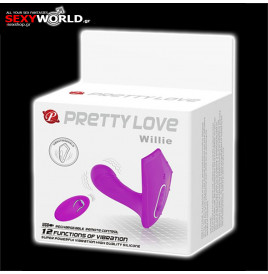 Ασύρματος Δονητής G-Spot Willie PRETTY LOVE