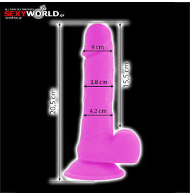 DIVERSIA Flexible Vibrating Dildo