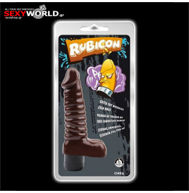 Sugar Brown Vibrating Dildo CHISA