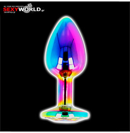 OHMAMA Anal Plug Iridescent Circle Medium