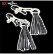Fetish PU Tassel Nipple Clamps OHMAMA