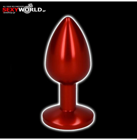 Deep Red Small Anal Plug TOYZ4LOVERS