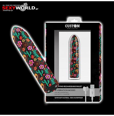 Floral Magnetic Bullet CUSTOM BULLETS
