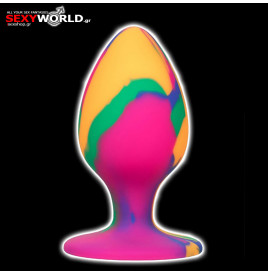 Trippy Cheeky Large Tie Dye Plug CALEXOTICS