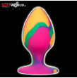 Trippy Cheeky Large Tie Dye Plug CALEXOTICS